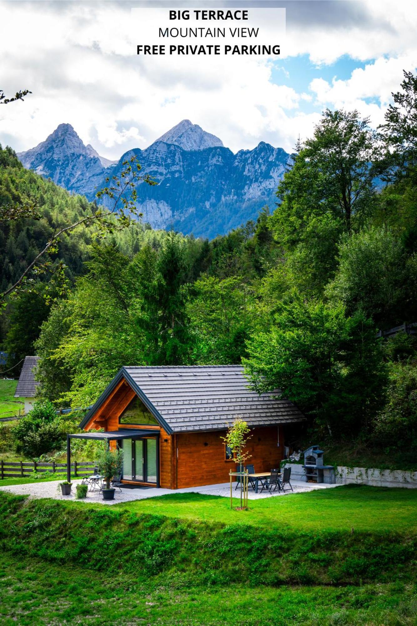 Radovna Chalet With Panoramic View Mojstrana Ngoại thất bức ảnh